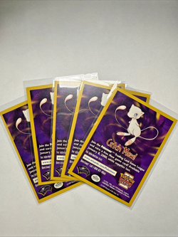 5x Pokemon TCG Catch Mew WOTC Promo Card 1999 RARE (LP) Original Owner - Image 1