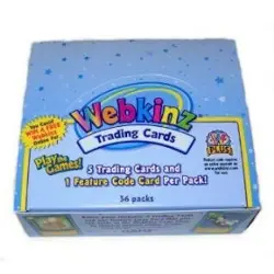 Webkinz Trading Card Game Booster Box 36 Packs TCG Collectible Cards - Image 1
