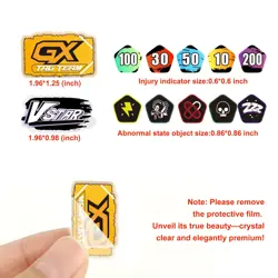 Trading Card Game Playmat 2-Player Trainer Mat with Damage Counters & Storage... - Image 5