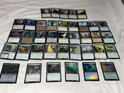 MTG Plants / Ooze/ Fungus Themed Magic The Gathering Card Lot+ Bonuses ! - Image 1