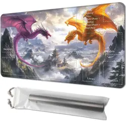 MTG Playmat 24x14 Personalized Card Game Mat for Magic The Gathering TCG Enth... - Image 1