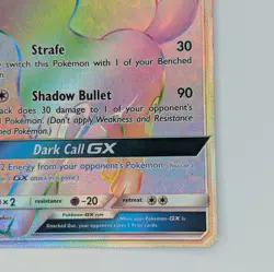 Umbreon GX 154/149 Rainbow Secret Rare 2017 Sun & Moon Base Set Pokemon Card LP - Image 5