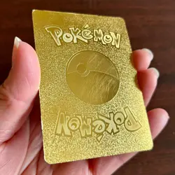 Vaporeon Vmax HP 320 Gold Metal Pokemon Card - Collector's Edition SWSH182 - Image 4