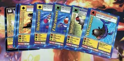 1999 Digimon Card Lot of 28 Trading Cards Gaming - Vintage English TCG FREE SHIP - Image 1