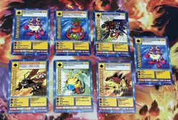 1999 Digimon Card Lot of 28 Trading Cards Gaming - Vintage English TCG FREE SHIP - Image 2