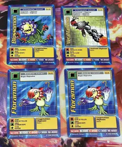 1999 Digimon Card Lot of 28 Trading Cards Gaming - Vintage English TCG FREE SHIP - Image 4