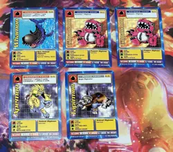 1999 Digimon Card Lot of 28 Trading Cards Gaming - Vintage English TCG FREE SHIP - Image 5