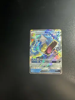 Pokemon Gyarados GX Trading Card Holo Rare Collectible - Image 1