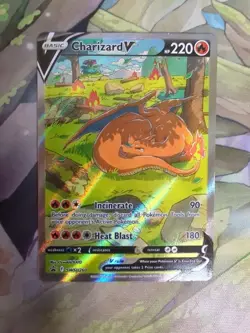 Pokemon TCG Charizard V SWSH260 Sword & Shield Black Star Promo Card - Image 1