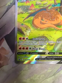 Pokemon TCG Charizard V SWSH260 Sword & Shield Black Star Promo Card - Image 4