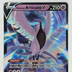 Galarian Articuno V 058/198 Chilling Reign Holo Rare Pokemon Card TCG - Image 2