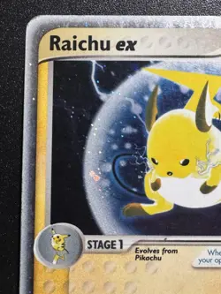 Raichu ex 98/100 EX Sandstorm Pokemon Card Holo Foil Rare MP - Image 3
