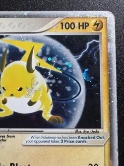 Raichu ex 98/100 EX Sandstorm Pokemon Card Holo Foil Rare MP - Image 4