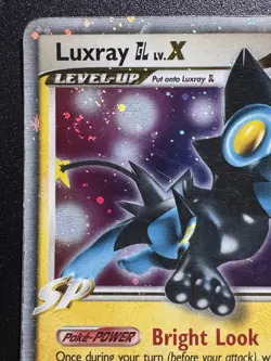 Luxray GL LV.X 109/111 Platinum Rising Rivals Pokemon Card Holo Rare Swirl MP - Image 3