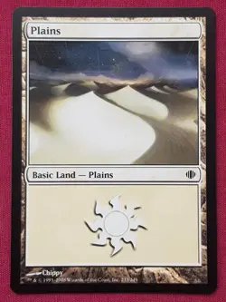 Magic The Gathering SHARDS OF ALARA PLAINS 233 land card MTG - Image 1