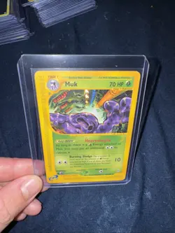 Muk 23/147 Aquapolis Non-Holo NM Vintage Pokemon Card 2002 - Image 1