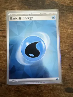 REVERSE HOLO Water Energy SVE011 NM / M Prismatic Evolutions Pokemon Card SVE - Image 1