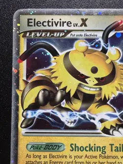 Electivire LV.X 121/123 D&P Mysterious Treasures Pokemon Card Holo Foil Rare LP - Image 3