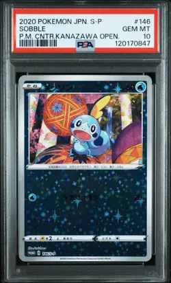 Sobble 146/S-P Japanese Kanazawa Opening Promo PSA 10 Pokemon Card - Image 1