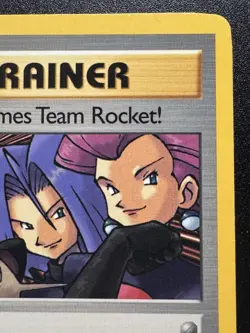 1st Edition Here Comes Team Rocket 71/82 Team Rocket Pokemon Card Rare Near Mint - Image 4