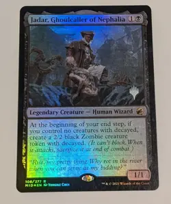 Jadar, Ghoulcaller of Nephalia #108 (Foil) (NM) Midnight Hunt PPMID Magic MTG - Image 1