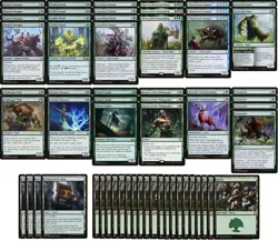 Green Massive Creature Deck MTG Modern Legal Custom Built 60 Cards Magic The ... - Image 1