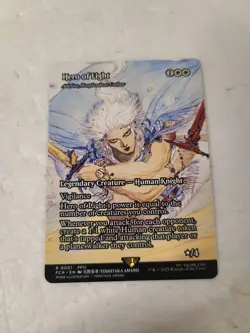 MTG Final Fantasy: Through The Ages Hero of Light (Adeline, Resplendent Cathar) - Image 1