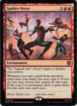 Spider-Verse M Marvel's Spider-Man 93 NM Normal MTG - Image 1