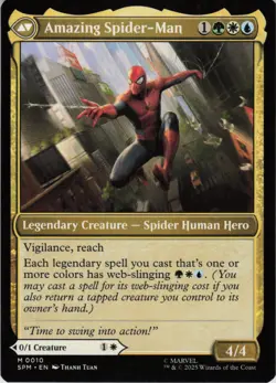 Peter Parker M Marvel's Spider-Man 10 NM Normal MTG - Image 1