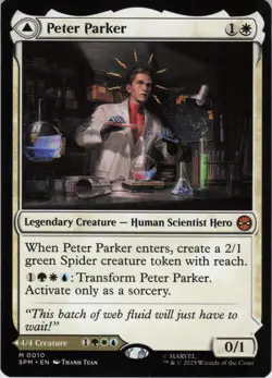 Peter Parker M Marvel's Spider-Man 10 NM Normal MTG - Image 2