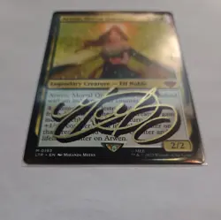 signed MTG - Arwen, Mortal Queen - Mythic #193 - LOTR: Tales of Middle-earth - Image 2