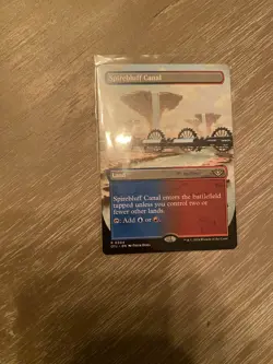 🔮 MTG: Spirebluff Canal (Borderless) Outlaws of Thunder Junction Regular - Image 1