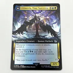 Ultimecia, Time Sorceress Extended Art Foil - FIN 0513 NM - MTG Magic - Image 1