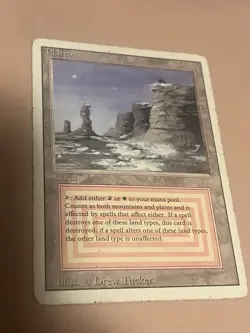 MTG: Plateau Revised Edition Dual Land Rare Excellent Condition - Image 4