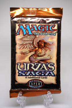 1998 MTG Magic the Gathering Urza's Saga Booster Pack New Sealed WOTC Vintage - Image 1