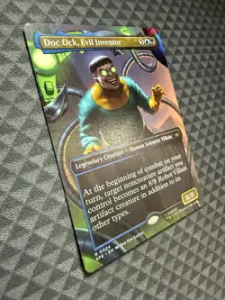 MTG Doc Ock, Evil Inventor #0024 Borderless R Marvel’s Spider-Man: EL (SPE) - Image 2