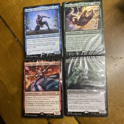 MTG - Spiderman Welcome Decks - 4 Colors - Green/Red/White/& Black - NEW SEALED - Image 1