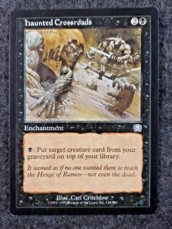 MTG Haunted Crossroads x1 LP/NM ~Mercadian Masques (Magic),,,,,,,,,,,,,(DS3D1L1) - Image 1