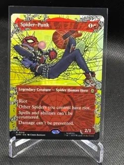 Spider-Punk - #210 Regular (Borderless) Marvel's Spider-Man - Mtg NP - Image 1