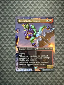 MTG Green Goblin, Nemesis #0023 Bord. R Marvel’s Spider-Man: Eternal Legal (SPE) - Image 1