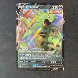 Tyranitar V SWSH109 SWSH: Sword & Shield Promo Cards Holo Pokemon - Image 1