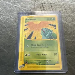 2002 Pokemon ex Expedition Bulbasaur 95/165 LP - Image 1