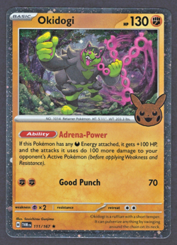 Okidogi 111/167 | Trick Or Trade 2024 | Cosmos Holo | Pokemon (NM) - Image 1