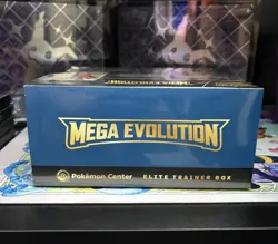 Pokemon TCG Mega Evolution Pokemon Center ETB Lucario NEW SEALED - Image 3