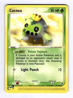 Cacnea - 57/100 Sandstorm #57 (2003) Common LP Pokemon - Image 1