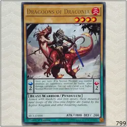 Dragoons of Draconia - SECE-EN000 - Rare 1st Edition Yugioh - Image 1