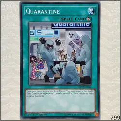Quarantine - INOV-EN066 - Common 1st Edition Yugioh - Image 1