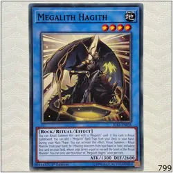 Megalith Hagith - IGAS-EN036 - Common 1st Edition Yugioh - Image 1