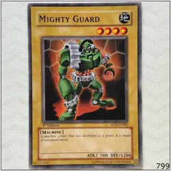Mighty Guard - RDS-EN002 - Common 1st Edition Yugioh - Image 1