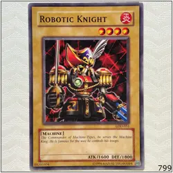 Robotic Knight - LOD-051 - Common Unlimited Yugioh - Image 1